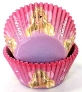 BARBIE - BAKING CUPS TUB - 50 PIECE PACK