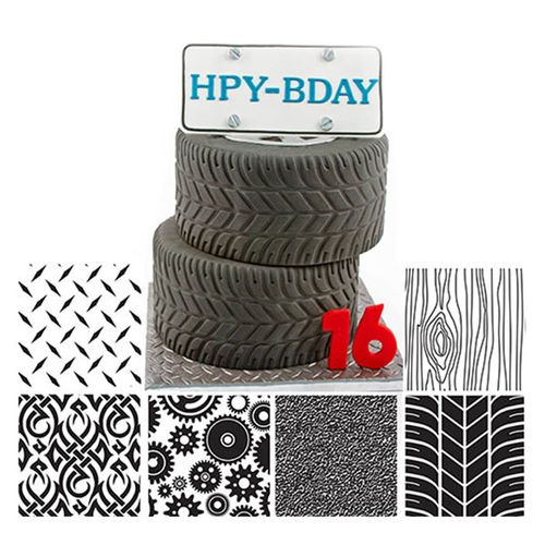 MANLY TEXTURE SHEET SET | 6 PIECES