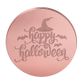 HAPPY HALLOWEEN ROUND | ROSE GOLD | MIRROR TOPPER