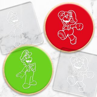 SUPER MARIO BROS | MARIO & LUIGI | DEBOSSERS | SET OF 2