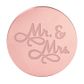 MR & MRS ROUND | ROSE GOLD | MIRROR TOPPER