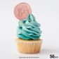 IT?S A BOY ROUND | ROSE GOLD | MIRROR TOPPER | 50 PACK