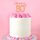 CAKE CRAFT | METAL TOPPER | HAPPY 80TH | ROSE GOLD