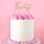 CAKE CRAFT | METAL TOPPER | FORTY | ROSE GOLD