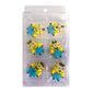 MINIONS | SUGAR DECORATIONS | 6 PIECE PACK -