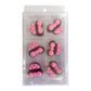 MINNIE MOUSE HEAD | SUGAR DECORATIONS | 6 PIECE PACK - BB 12/25