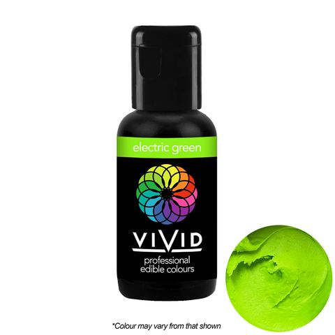VIVID | ELECTRIC GREEN | GEL COLOUR | 21G - BB 19/09/26