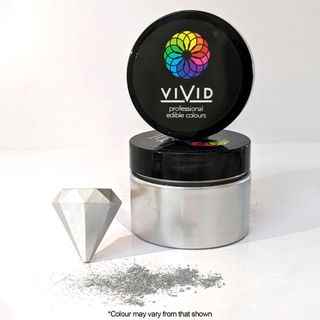 VIVID | SILVER | EDIBLE METALLIC DUST | 50G