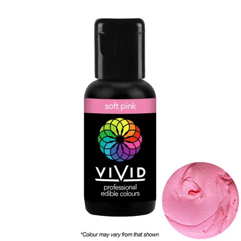 VIVID | SOFT PINK | GEL COLOUR | 21G - BB 19/09/26