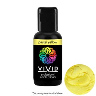 VIVID | PASTEL YELLOW | GEL COLOUR | 21G BB - 10/10/25