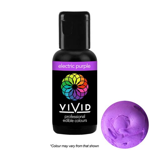 VIVID | ELECTRIC PURPLE | GEL COLOUR | 21G - BB 15/01/26