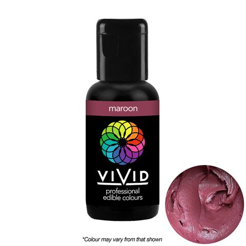 VIVID | MAROON | GEL COLOUR | 21G - BB 10/10/26