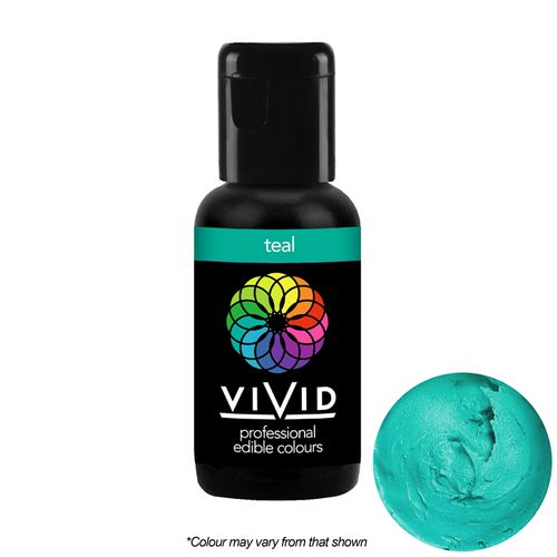 VIVID | TEAL | GEL COLOUR | 21G - BB 10/10/25