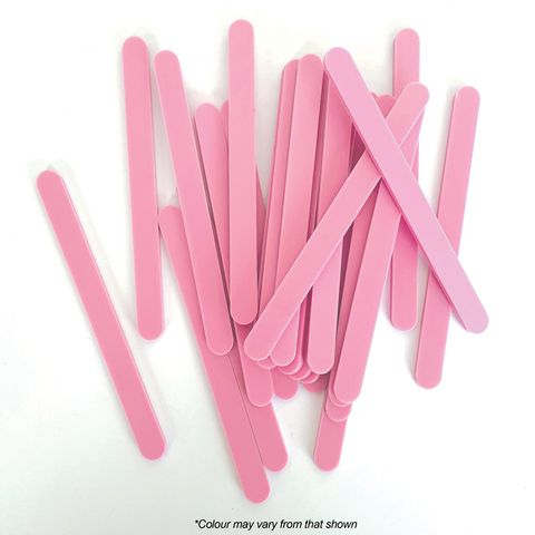 PINK | POPSICLE STICKS | 24 PACK