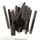 BLACK GLITTER | POPSICLE STICKS | 24 PACK