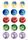 INSIDE OUT | 2 INCH/5CM CUPCAKE IMAGE SHEET - 15 PER SHEET