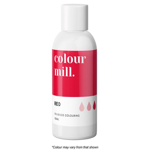 COLOUR MILL | RED | FOOD COLOUR | 100ML - BB 02/29