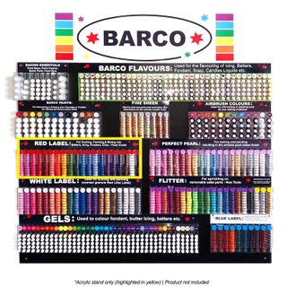 BARCO | RED LABEL | DISPLAY STAND