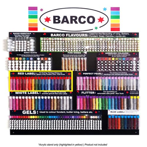 BARCO | RED LABEL | DISPLAY STAND