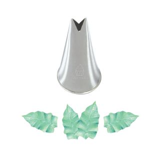 CAKE CRAFT | #352 LEAF | PIPING TIP | STAINLESS STEEL