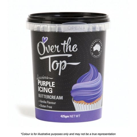 OVER THE TOP | BUTTERCREAM | PURPLE | 425G - BB 16/01/26
