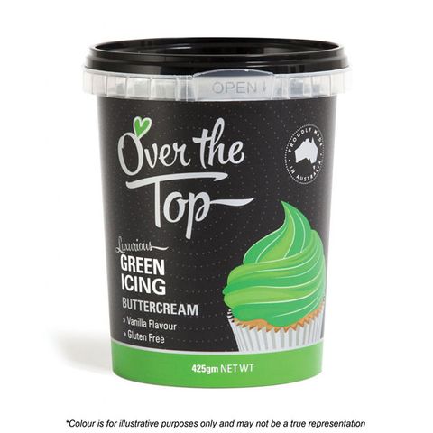 OVER THE TOP | BUTTERCREAM | GREEN | 425G - BB 23/02/25