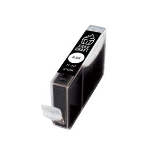 CAKE CRAFT | CANON CLI-651BK EDIBLE INK REFILL CARTRIDGE | BLACK | 14ML - BB 08/25