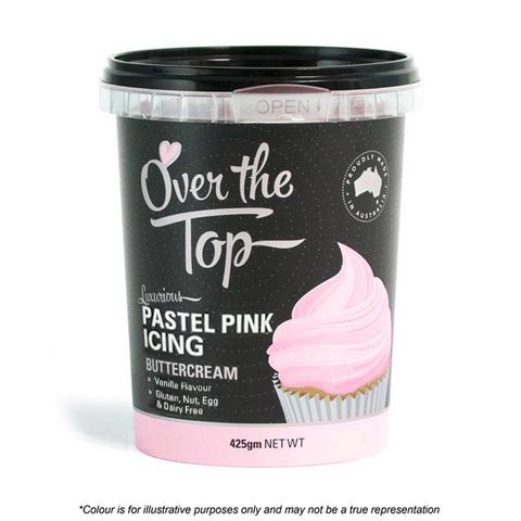 OVER THE TOP | BUTTERCREAM | PASTEL PINK | 425G - BB 21/06/24