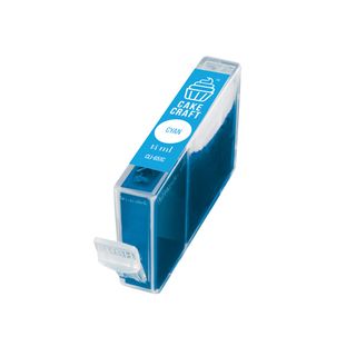 CAKE CRAFT | CANON CLI-651C EDIBLE INK REFILL CARTRIDGE | CYAN | 14ML - BB 05/25