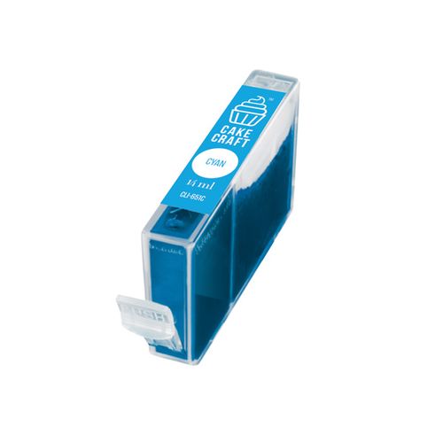 CAKE CRAFT | CANON CLI-651C EDIBLE INK REFILL CARTRIDGE | CYAN | 14ML - BB 05/25