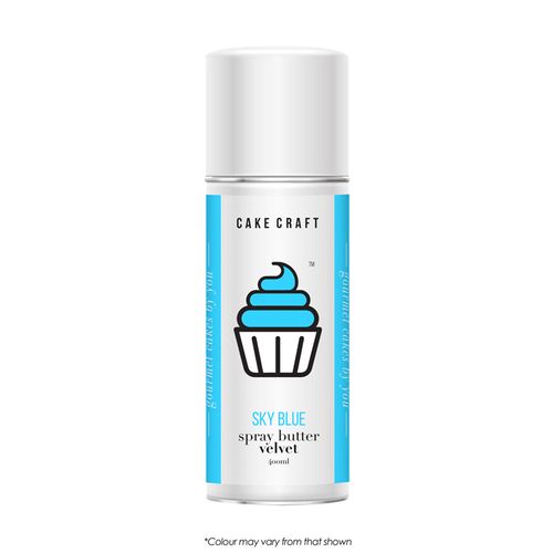 CAKE CRAFT | SPRAY BUTTER VELVET | SKY BLUE | 400ML