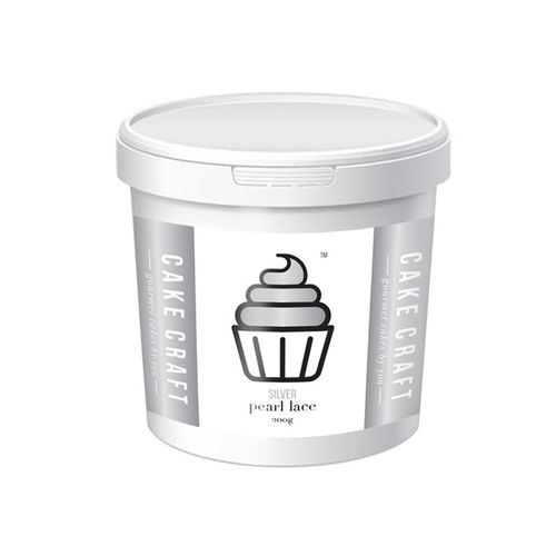 CAKE CRAFT | PEARL LACE | SILVER | 200G - BB 02/26