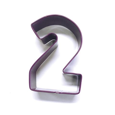 NUMBER 2 | COOKIE CUTTER | PURPLE