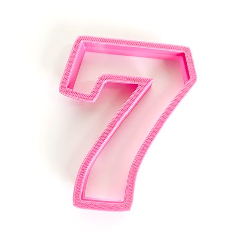 NUMBER 7 | COOKIE CUTTER | LARGE