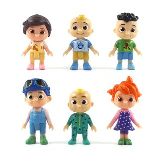 COCO MELON | PLASTIC FIGURINES | 6 PIECE SET