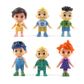 COCO MELON | PLASTIC FIGURINES | 6 PIECE SET
