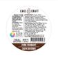 CAKE CRAFT | FONDANT | DARK BROWN | 200G - BB 29/11/25