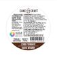 CAKE CRAFT | FONDANT | DARK BROWN | 200G - BB 08/08/25