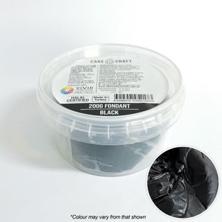 CAKE CRAFT | FONDANT | BLACK | 200G - BB 29/11/25