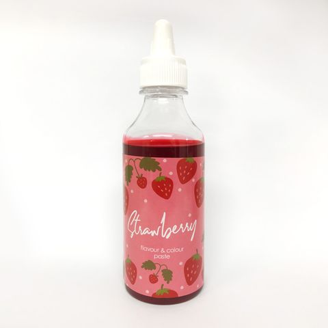 CAKE CRAFT | STRAWBERRY | FLAVOUR & COLOUR PASTE | 225ML - BB 30/11/24