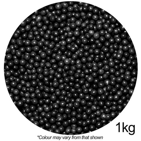 SPRINK'D | SUGAR BALLS | POLISHED BLACK | 4MM | 1KG