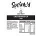 SPRINK'D | UNICORN MASH UP | 1KG - BB 18/07/25
