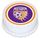 A-LEAGUE PERTH GLORY FC ROUND EDIBLE ICING IMAGE - 6.3 INCH / 16CM