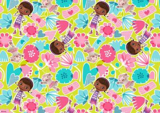 DOC MCSTUFFINS - PATTERN SHEET A4 EDIBLE IMAGE