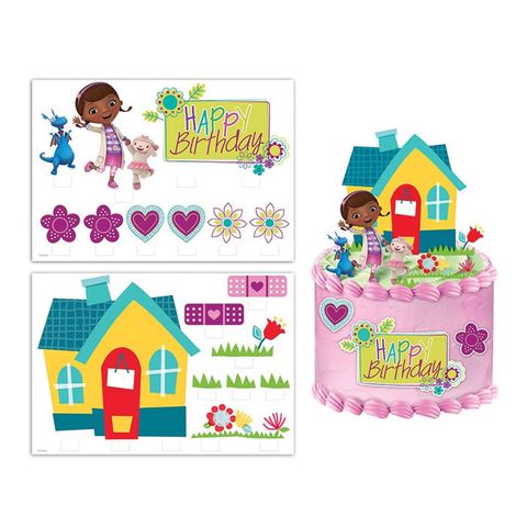 DOC MCSTUFFINS CAKE TOPPER SCENE | EDIBLE IMAGE