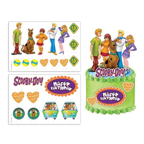 SCOOBY DOO CAKE TOPPER SCENE | EDIBLE IMAGE