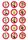 LOONEY TUNES - 2 INCH/5CM CUPCAKE IMAGE SHEET - 15 PER SHEET