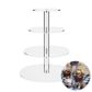 CAKE CRAFT | ACRYLIC CAKE STAND | ROUND | 4 TIER