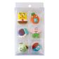 SPONGEBOB | SUGAR DECORATIONS | 6 PIECE PACK