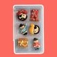 PIRATES | SUGAR DECORATIONS | 6 PIECE PACK - BB 30/12/25